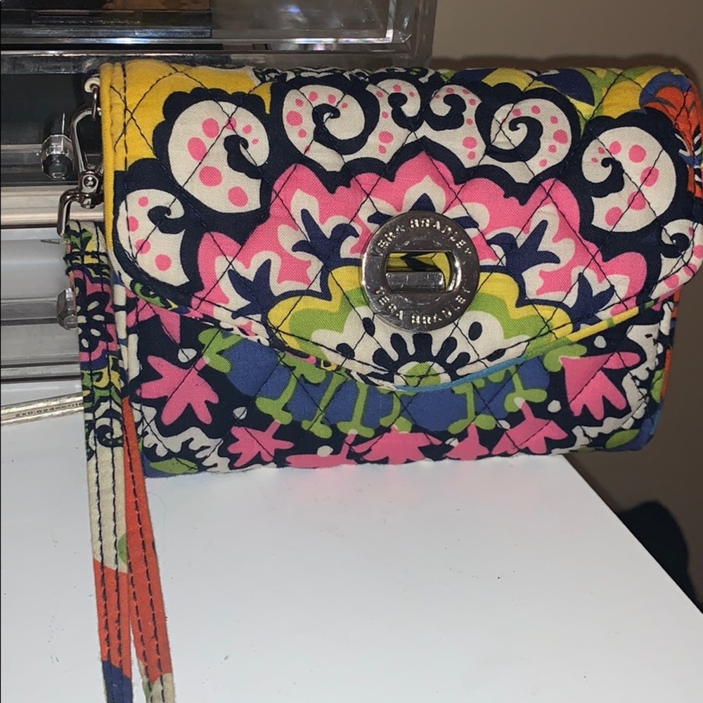 Vera bradley wrist wallet!!
